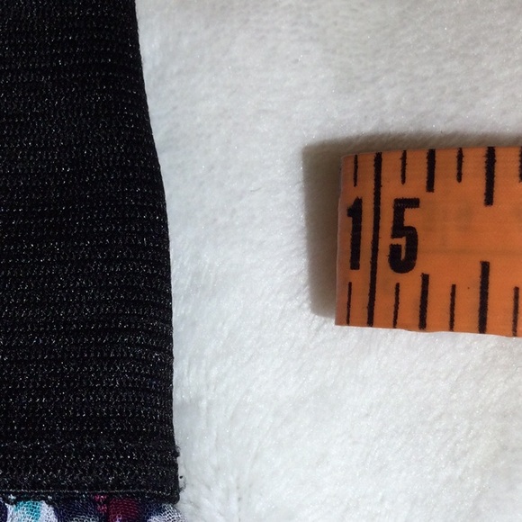 Floral Print Midi  Sheer Skirt With Liner & Elastic Waistband - Picture 5 of 8